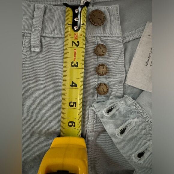 Current Elliot button fly mineral gray destroyed Scout Short NWOT 25 - Picture 10 of 11